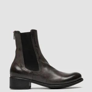 Fashion Officine Creative LIS 003 - Grey Leather Chelsea Boots MAGNETE