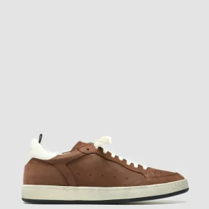 Cheap Officine Creative MAGIC 002 - Brown Nabuk Low Top Sneakers LIGHT BROWN/WHITE