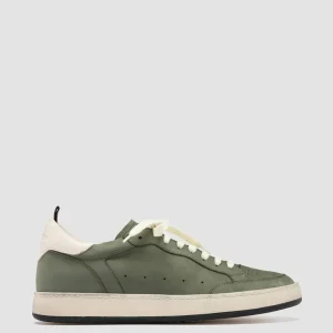 Store Officine Creative MAGIC 002 - Green Nubuk Low Top Sneakers GREEN/WHITE
