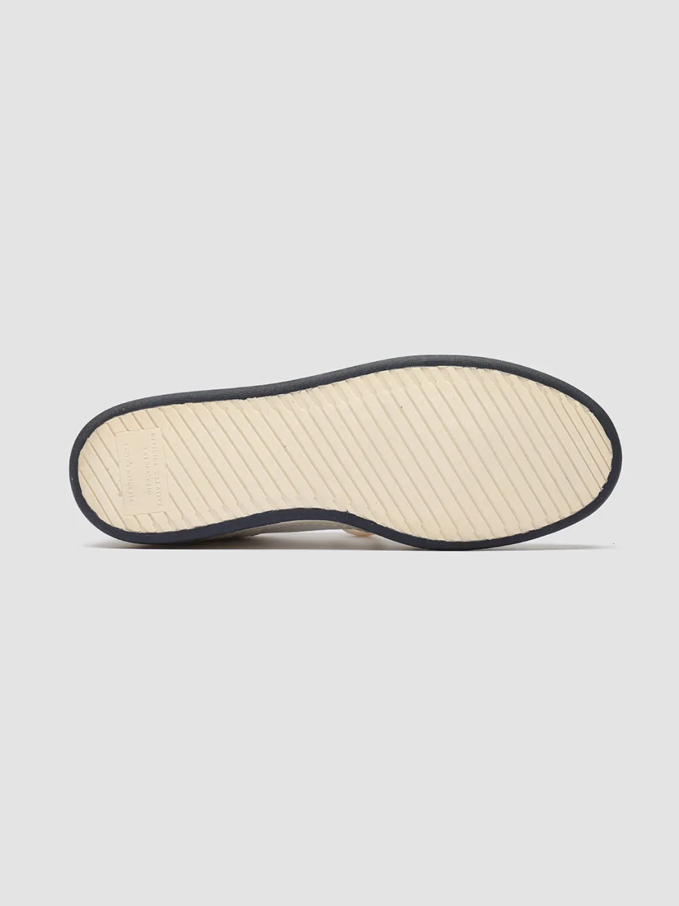 Online Officine Creative MAGIC 001 - White Leather And Suede Low Top Sneakers MULTICOLOR