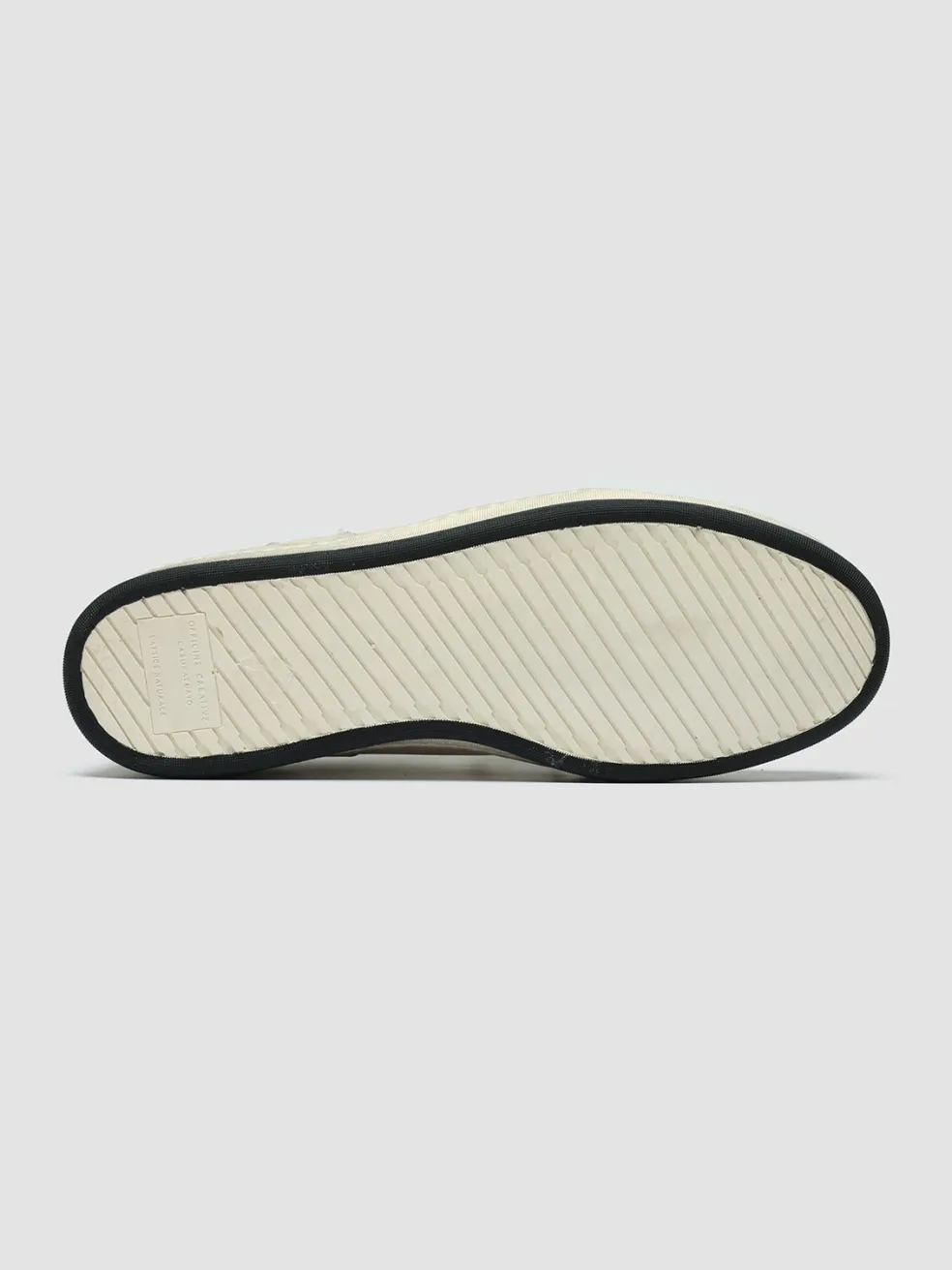 Online Officine Creative MAGIC 102 - White Suede And Leather Low Top Sneakers BEIGE/WHITE