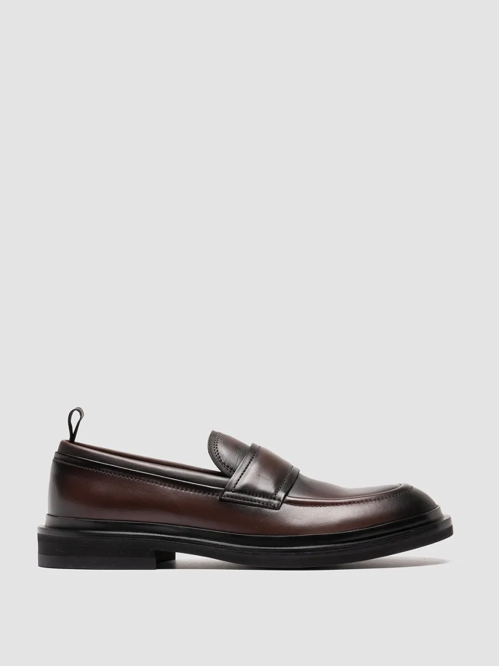 Store Officine Creative MAJOR 003 - Leather Penny Loafers BROWN
