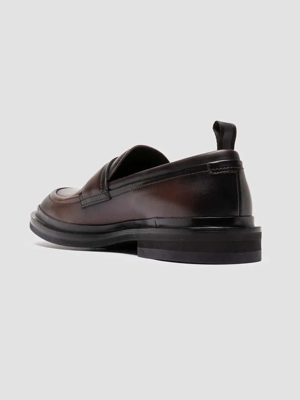Store Officine Creative MAJOR 003 - Leather Penny Loafers BROWN