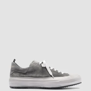Cheap Officine Creative MES 105 - Grey Suede Sneakers SHADOW