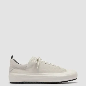 Cheap Officine Creative MES 009 - Leather And Suede Low Top Sneakers WHITE