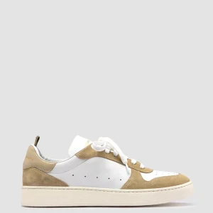 Cheap Officine Creative MOWER 008 - White Leather And Suede Low Top Sneakers MULTICOLOR