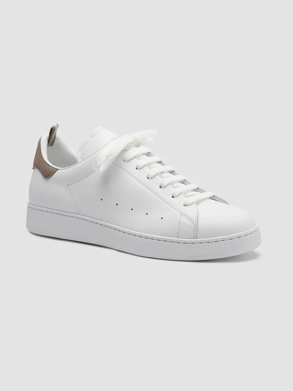 Hot Officine Creative MOWER 002 - White Leather Sneakers WHITE/SLATE