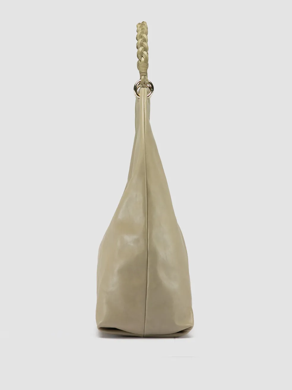 Outlet Officine Creative NOLITA WOVEN 225 - Leather Shoulder Bag GREEN