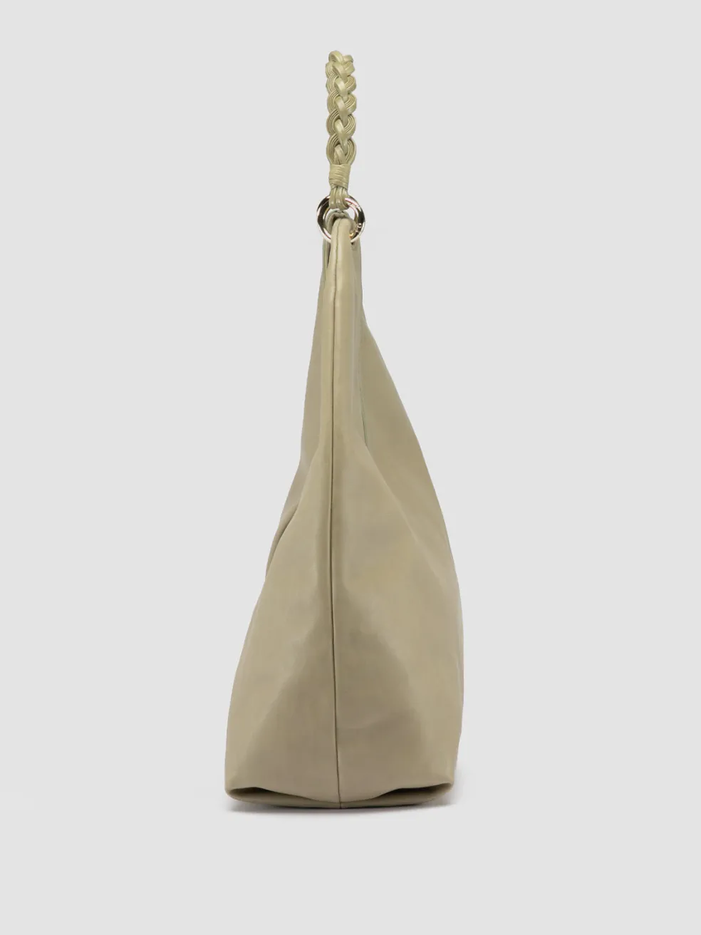 Outlet Officine Creative NOLITA WOVEN 225 - Leather Shoulder Bag GREEN