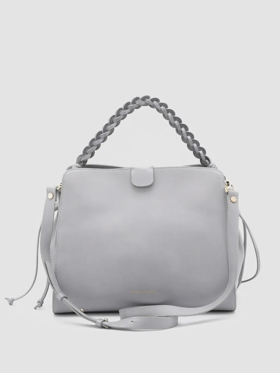 Fashion Officine Creative NOLITA WOVEN 215 - Leather Handle Bag GREY