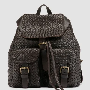 Hot Officine Creative OC CLASS 37 - Leather Backpack BROWN