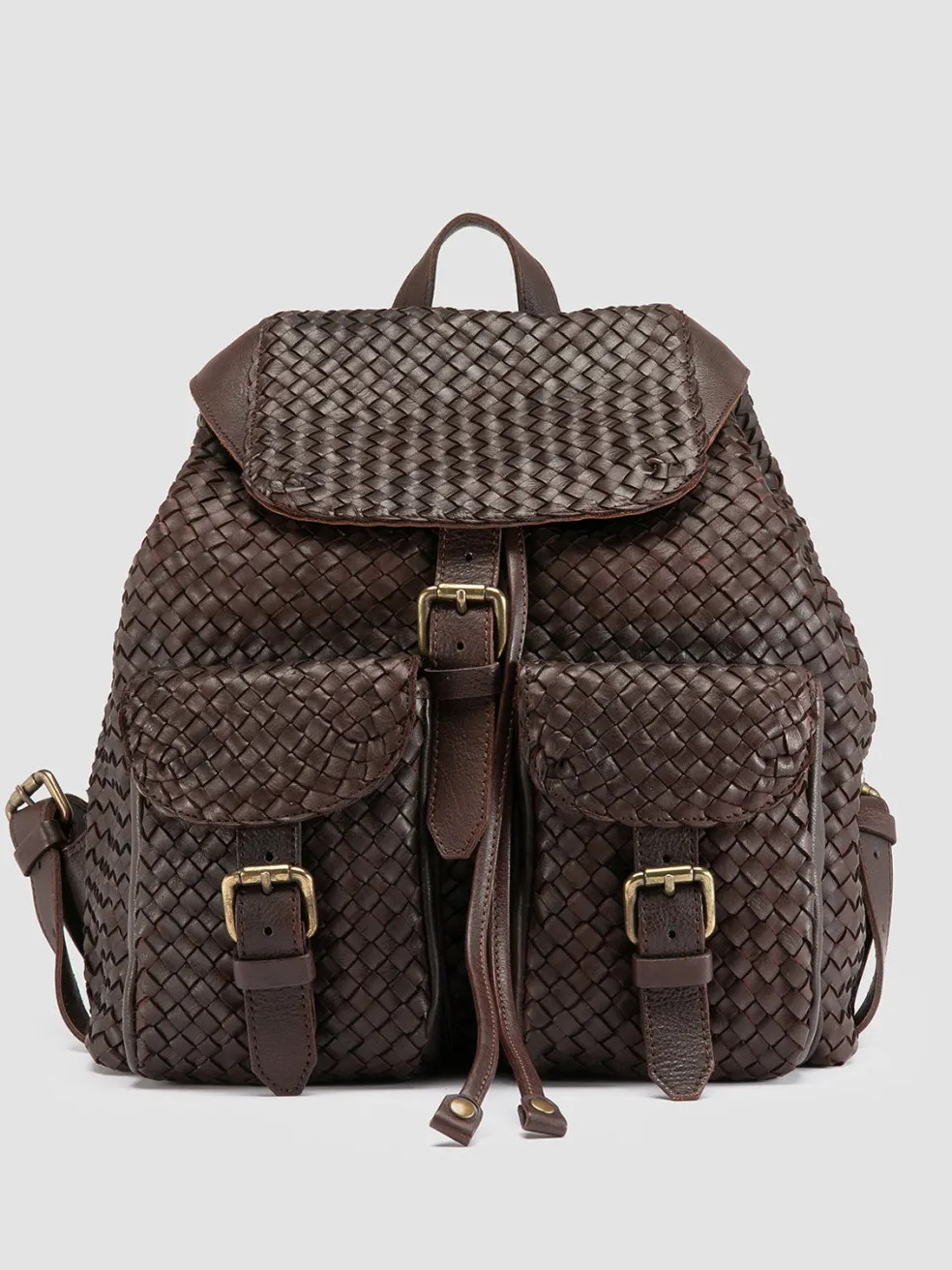 New Officine Creative OC CLASS 37 - Leather Backpack BROWN