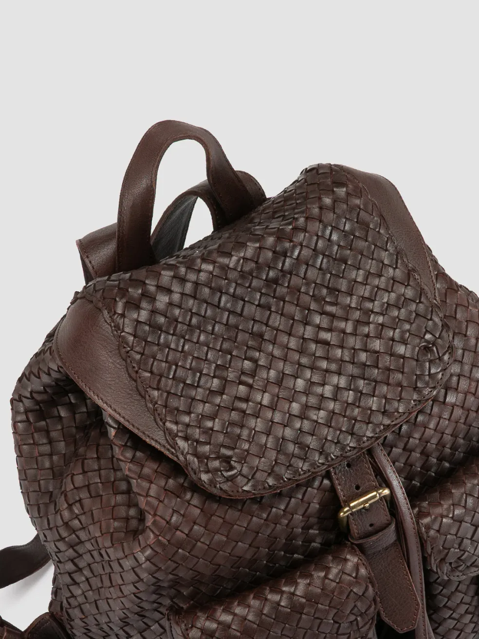 New Officine Creative OC CLASS 37 - Leather Backpack BROWN