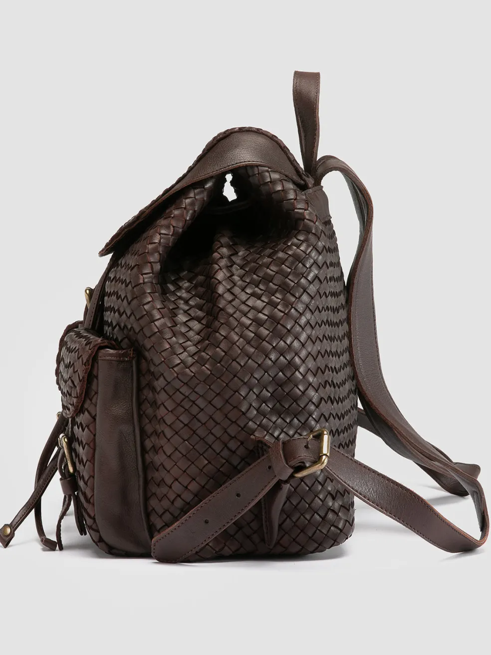 New Officine Creative OC CLASS 37 - Leather Backpack BROWN