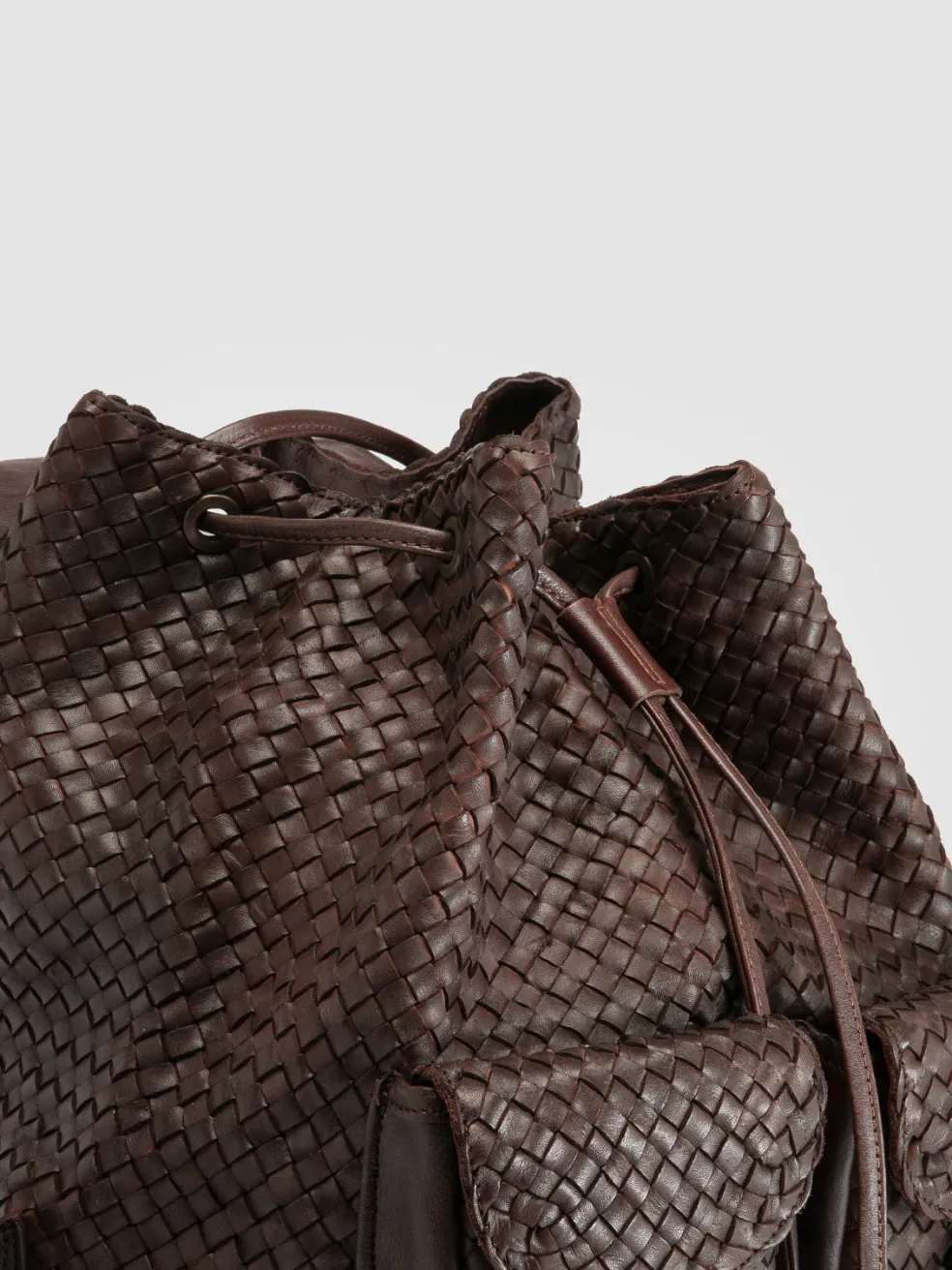 New Officine Creative OC CLASS 37 - Leather Backpack BROWN