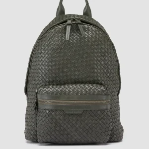 New Officine Creative OC CLASS 069 - Green Leather Backpack BOSCO