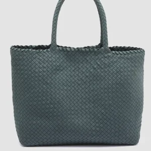 Fashion Officine Creative OC CLASS 35 - Green Leather Shoulder Bag GALATIC TEA