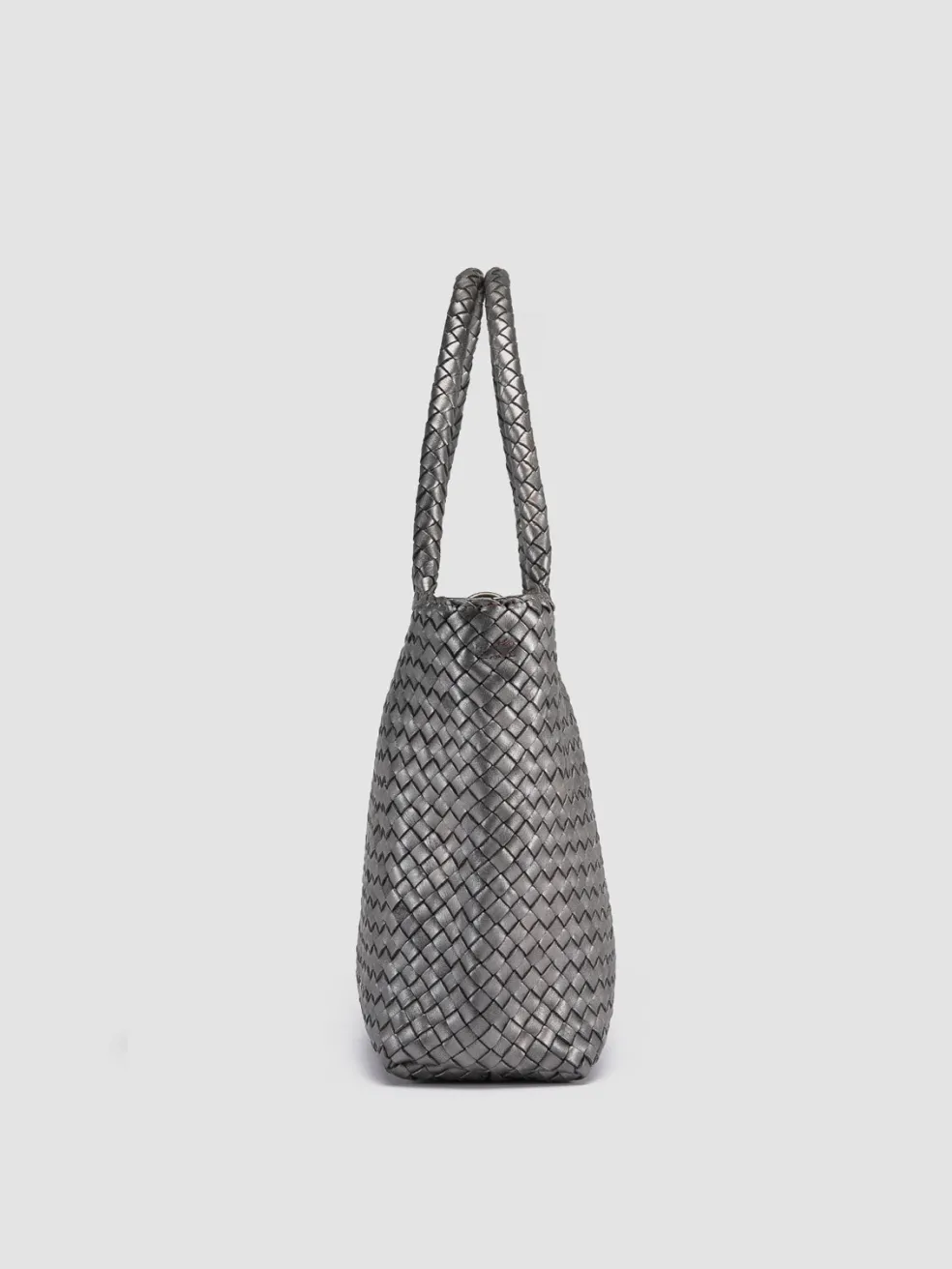 Hot Officine Creative OC CLASS 48 - Grey Leather Tote Bag COLLEGE