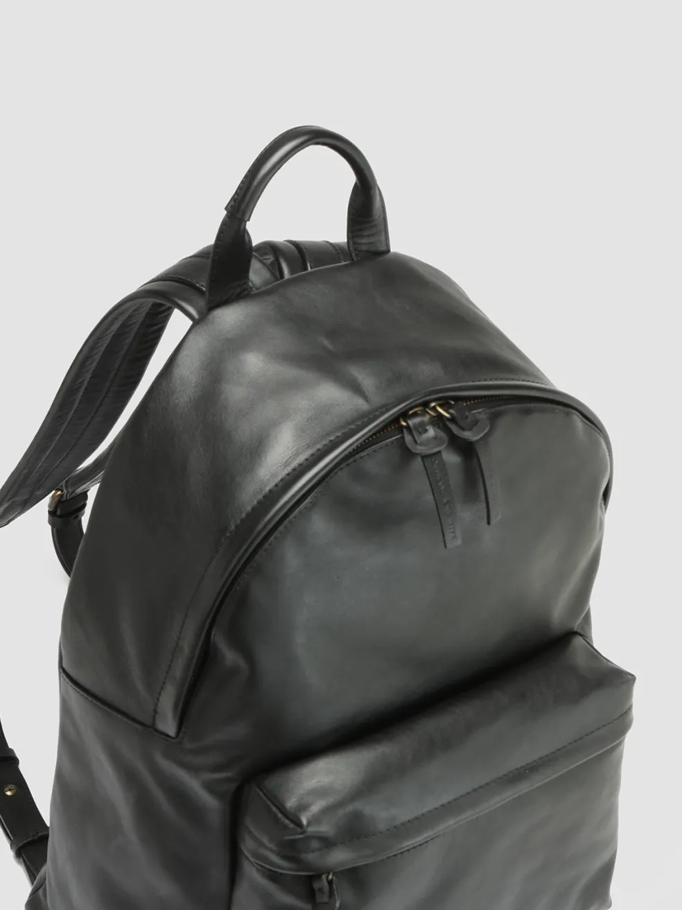Fashion Officine Creative OC PACK - Leather Backpack BLACK