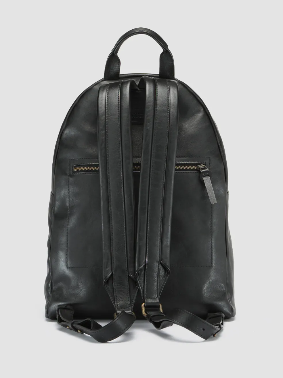 Fashion Officine Creative OC PACK - Leather Backpack BLACK