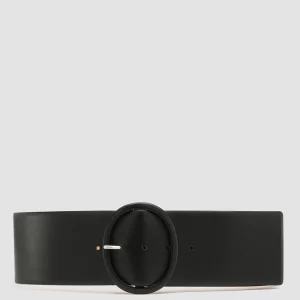 Cheap Officine Creative OC STRIP 061 - Leather Belt BLACK