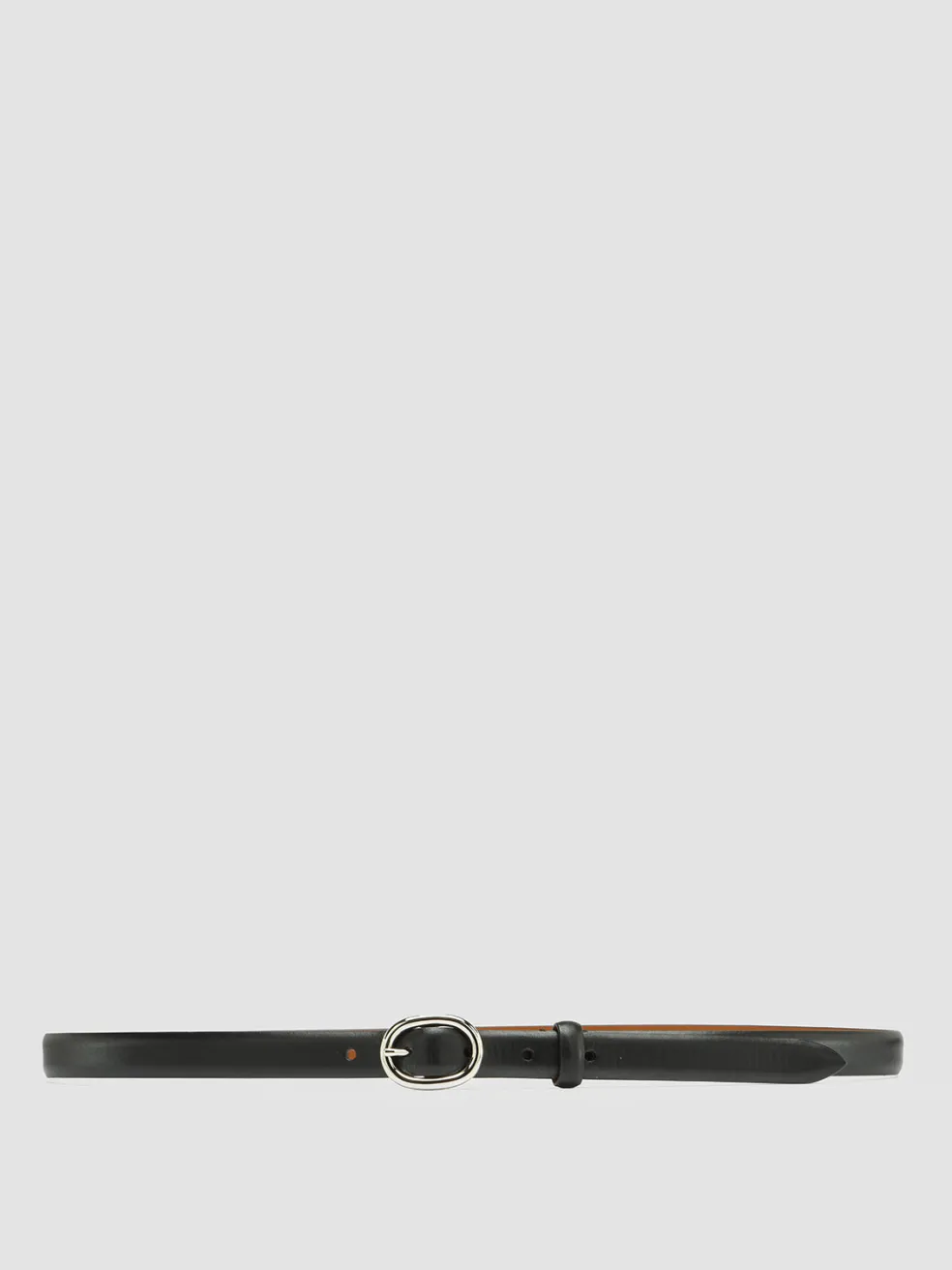 Flash Sale Officine Creative OC STRIP 56 - Leather Belt BLACK