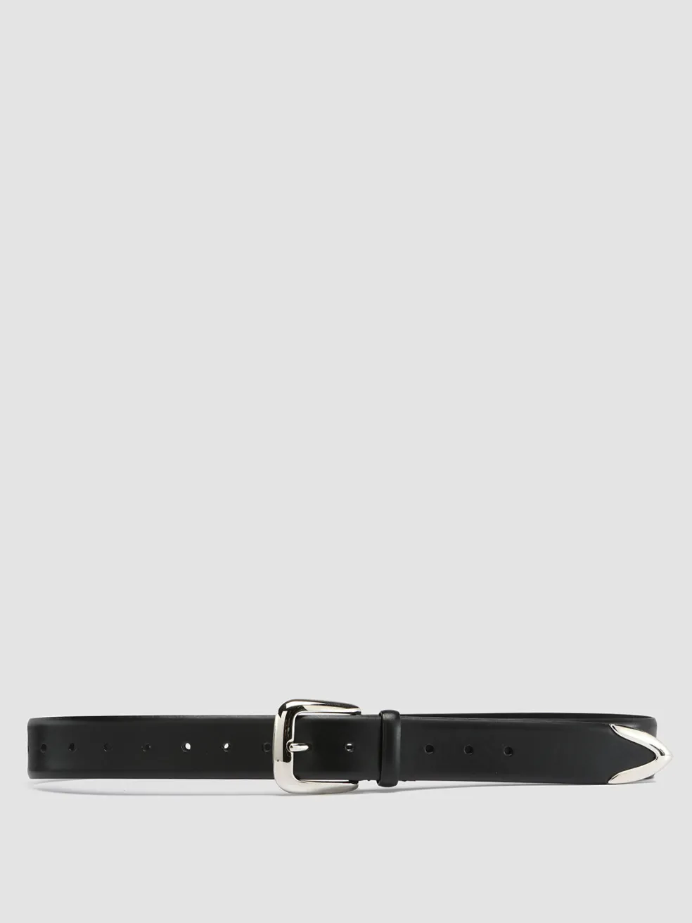 Flash Sale Officine Creative OC STRIP 052 - Leather Belt BLACK
