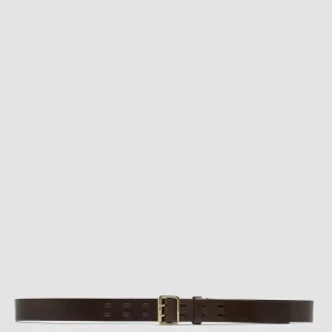 Online Officine Creative OC STRIP 051 - Brown Leather Belt COFFEE