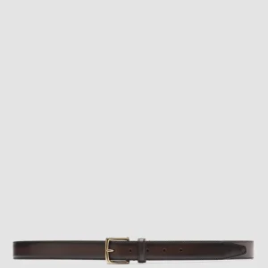 Cheap Officine Creative OC STRIP 05 -  Brown Leather Belt DARK