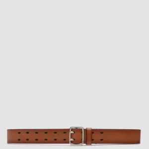 Discount Officine Creative OC STRIP 049 - Brown Leather Belt TAN