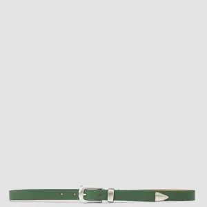 Cheap Officine Creative OC STRIP 066 - Nappa Leather Belt GREEN