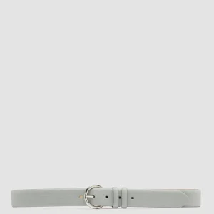 Flash Sale Officine Creative OC STRIP 065 - Grey Leather Belt SMOKE GREY