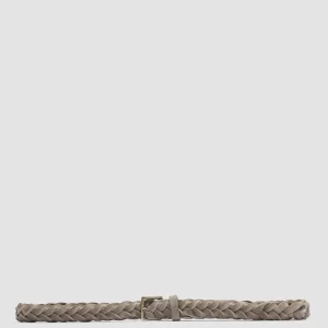 Hot Officine Creative OC STRIP 32 - Grey Suede Belt FLINT