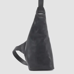 Online Officine Creative OC WAIST PACK - Leather Backpack BLACK