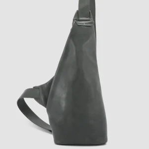 Outlet Officine Creative OC WAIST PACK - Leather Backpack GREY