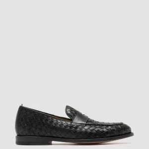 New Officine Creative OPERA 003 - Leather Penny Loafers BLACK