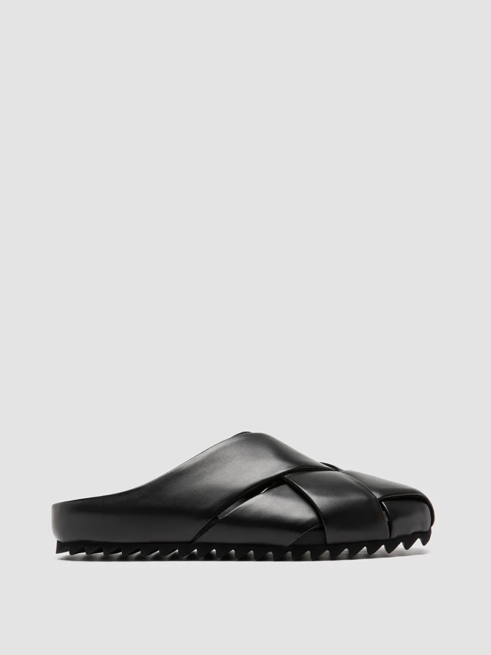 Best Sale Officine Creative PELAGIE 018 - Leather Mule Sandals BLACK