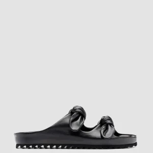 New Officine Creative PELAGIE 010 - Woven Leather Sandals BLACK