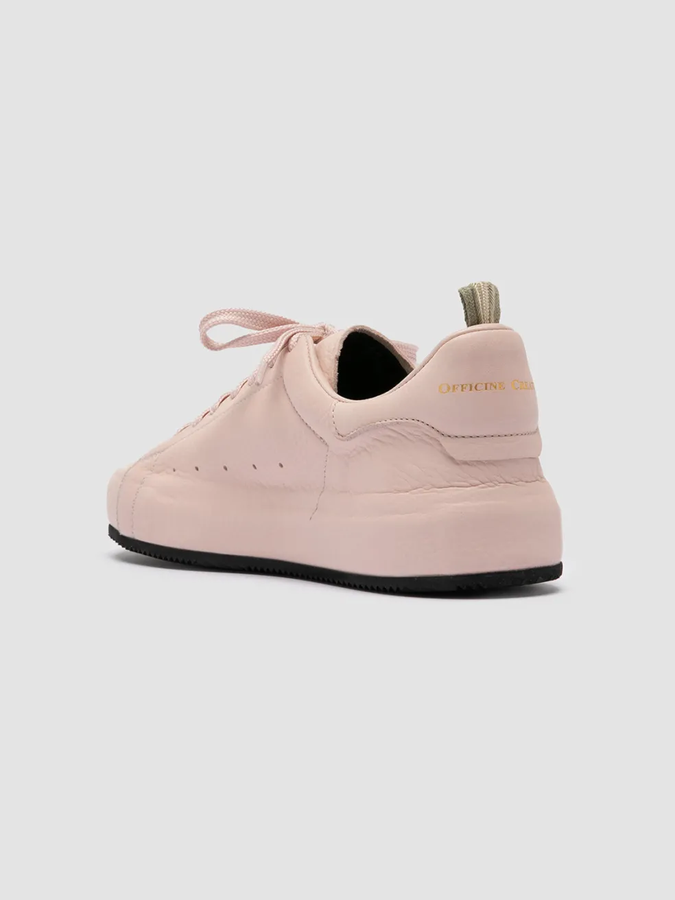 Fashion Officine Creative PRIMARY 101 - Rose Leather Sneakers QUARZO