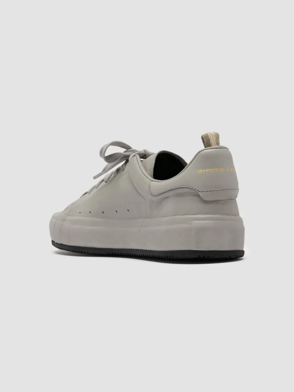 Cheap Officine Creative PRIMARY 101 - Taupe Leather Sneakers ATMOSPHERE