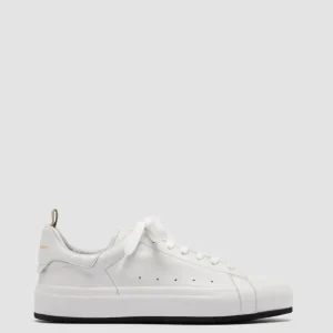 Sale Officine Creative PRIMARY 101 - Leather Sneakers WHITE