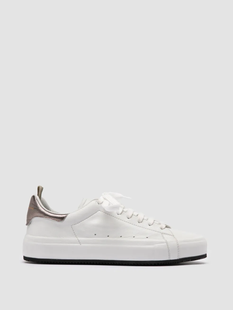 New Officine Creative PRIMARY 101 - Leather Sneakers WHITE