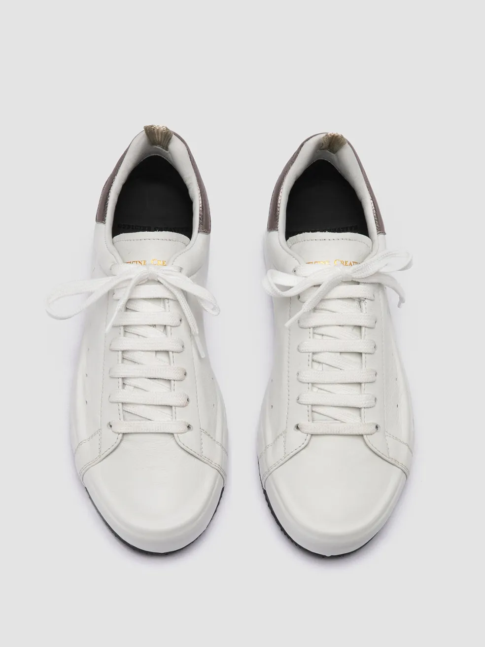 New Officine Creative PRIMARY 101 - Leather Sneakers WHITE
