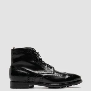 Fashion Officine Creative PRINCE 612 - Leather Ankle Boots BLACK