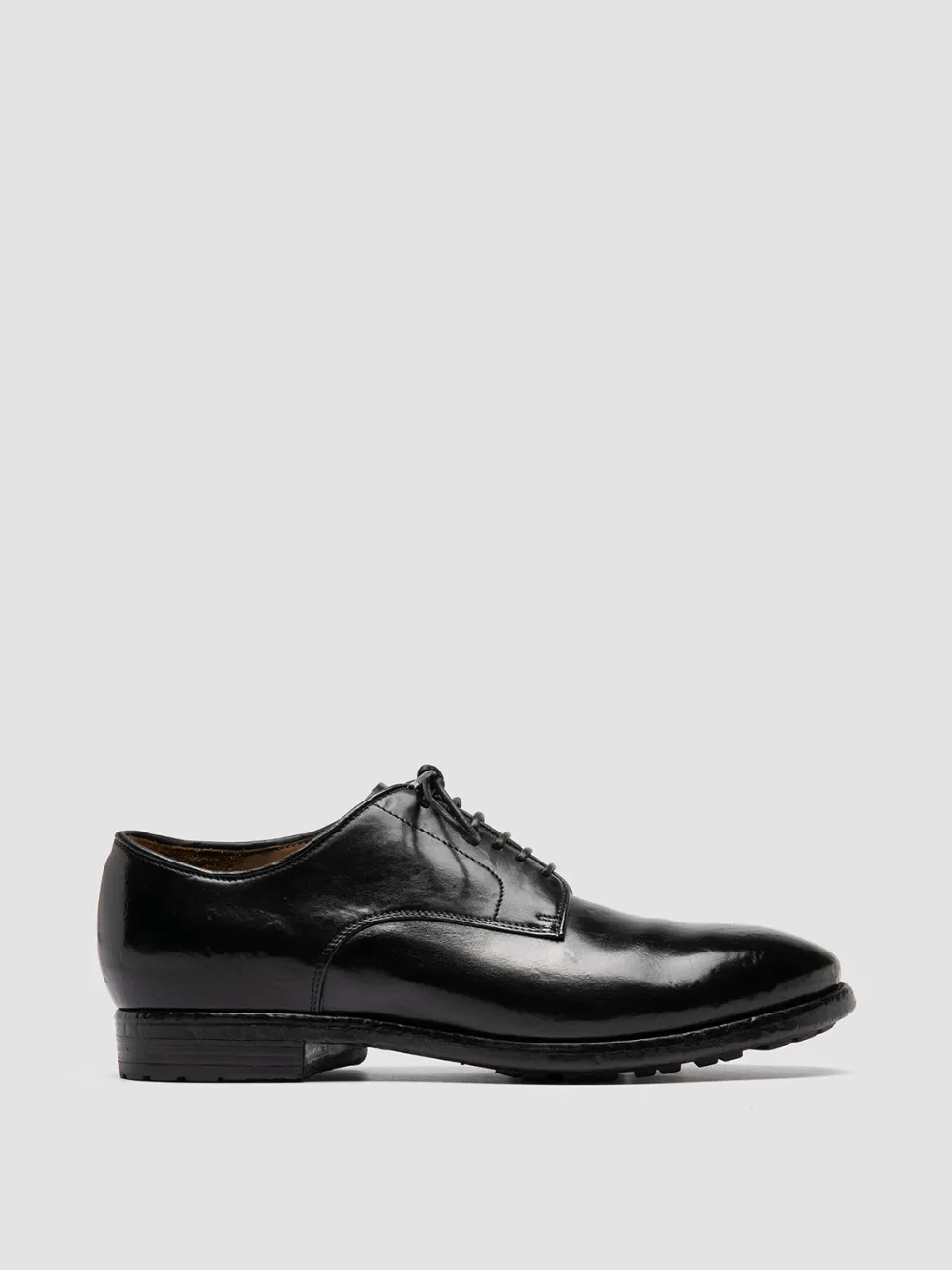 New Officine Creative PRINCE 606 - Leather Derby Shoes BLACK