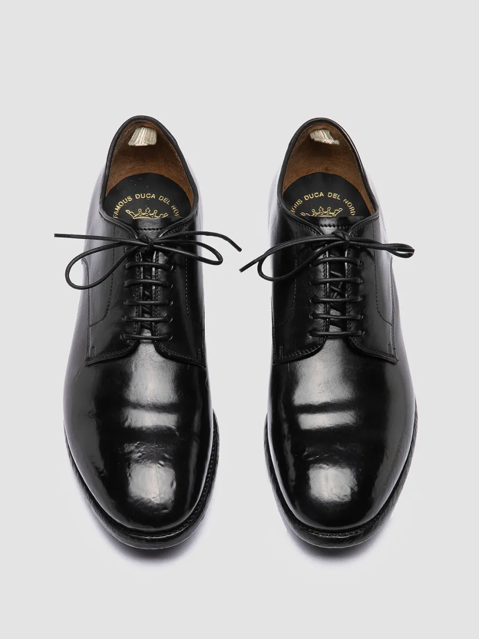 New Officine Creative PRINCE 606 - Leather Derby Shoes BLACK