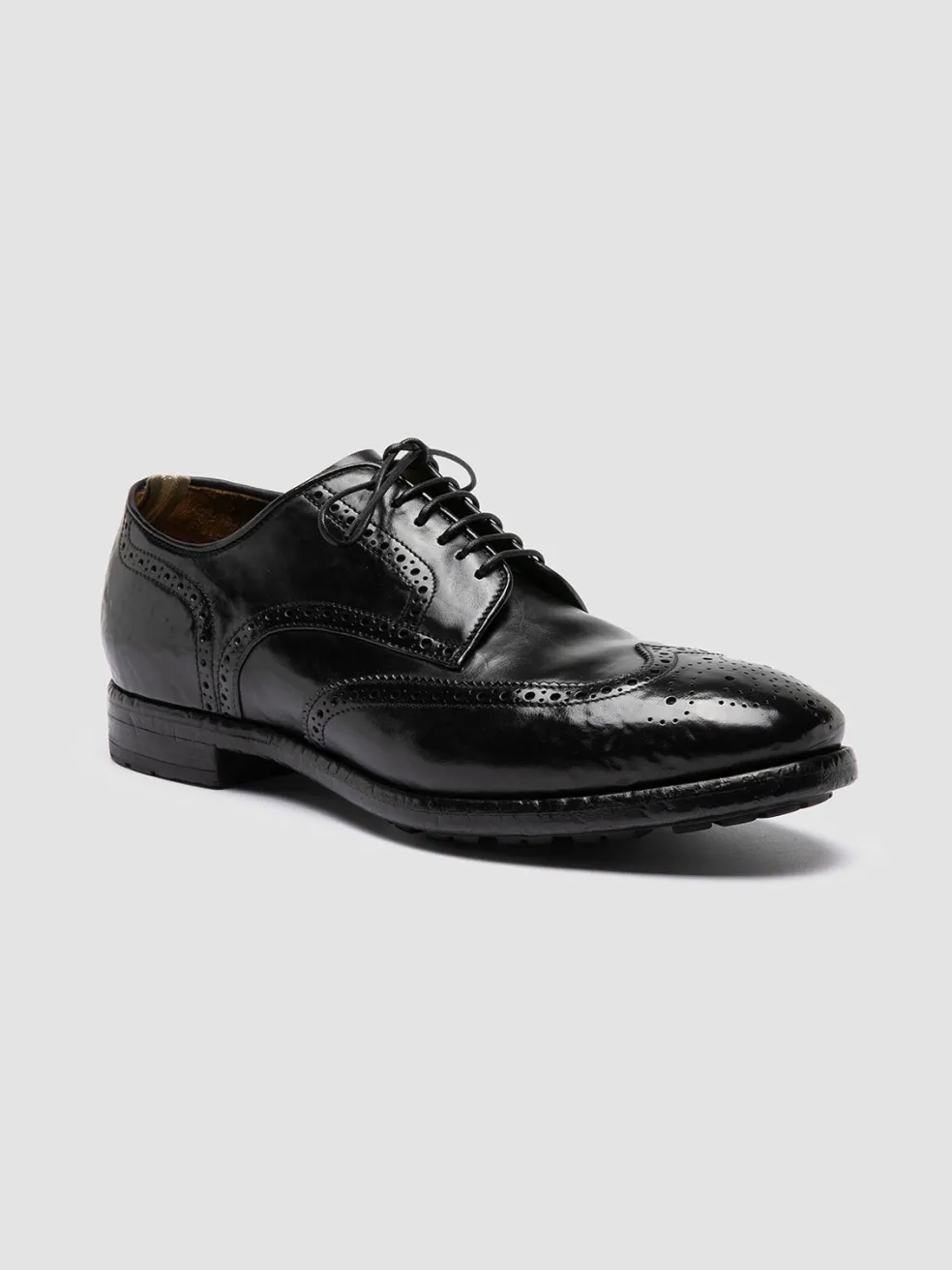 Best Sale Officine Creative PRINCE 609 - Leather Derby Shoes BLACK