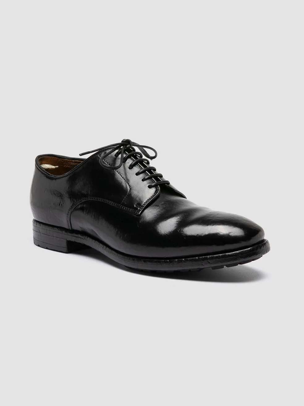 New Officine Creative PRINCE 606 - Leather Derby Shoes BLACK