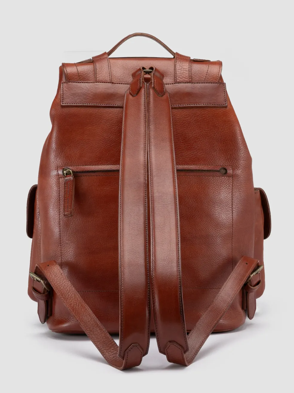 Hot Officine Creative RARE 27 - Leather Backpack BROWN