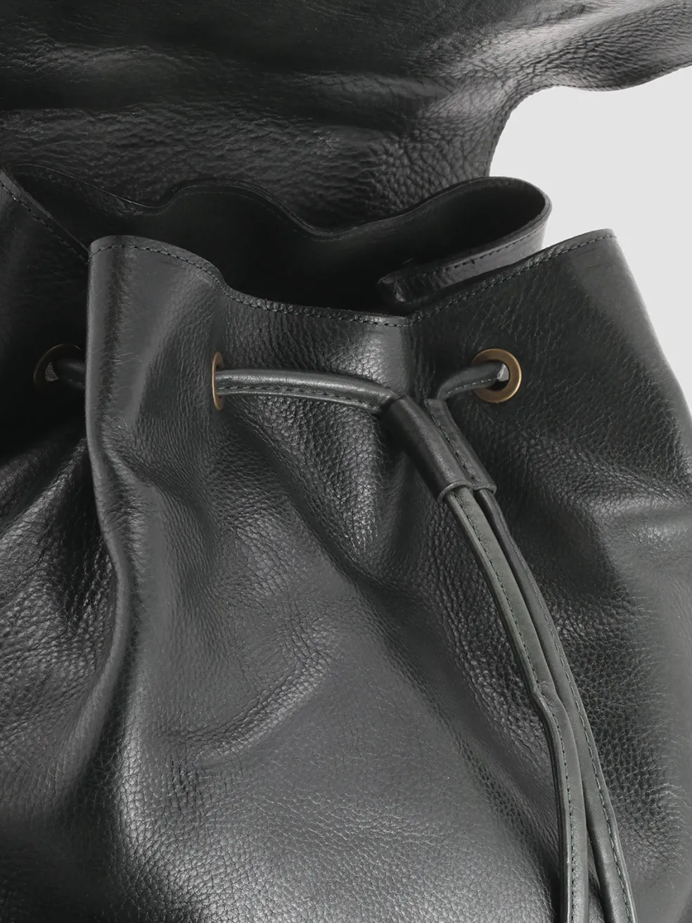 Flash Sale Officine Creative RARE 27 - Green Leather Backpack DEPHTS